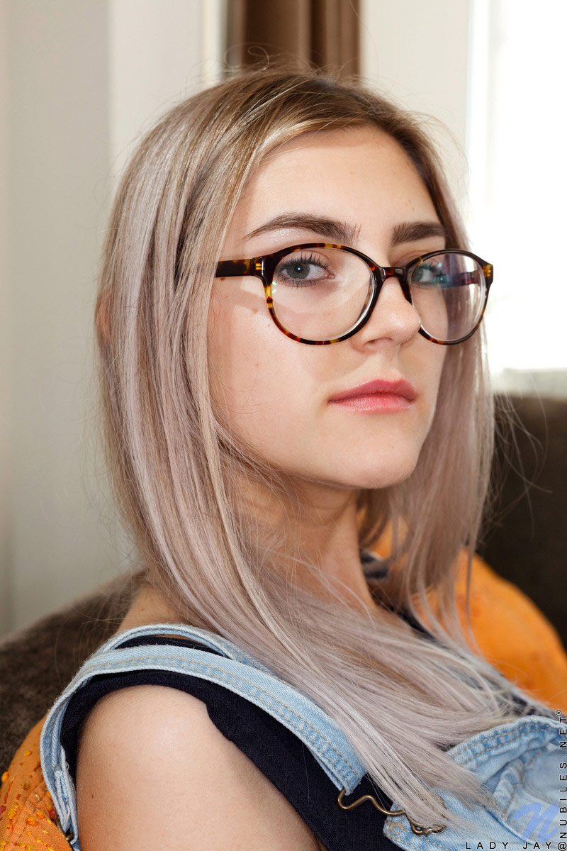 Sexy Girl With Glasses - Lady Jay Sexy with Glasses