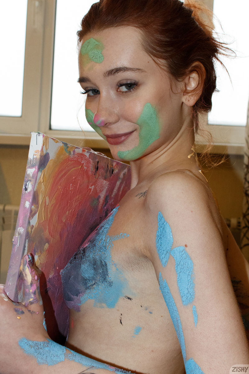 Kristina Proxy Body As Paint Brush