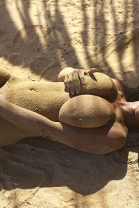Kiky in Sand Sculptures